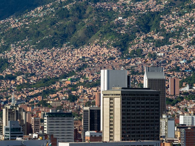 Vista de la ciudad de Medellín y de sus comunas (GettyImages)
