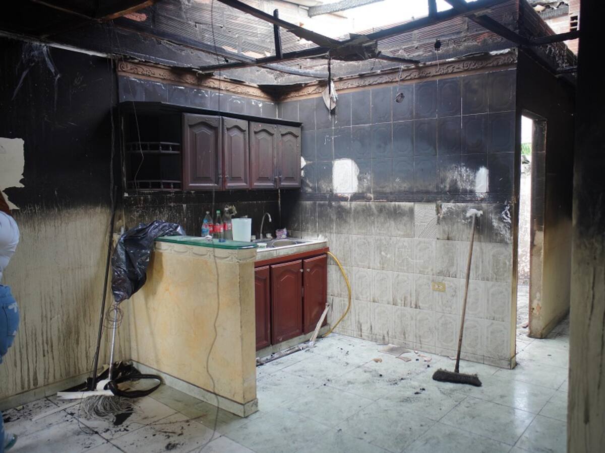 Dumek Turbay apoyará a familia de menores deportistas que perdieron todo por un incendio