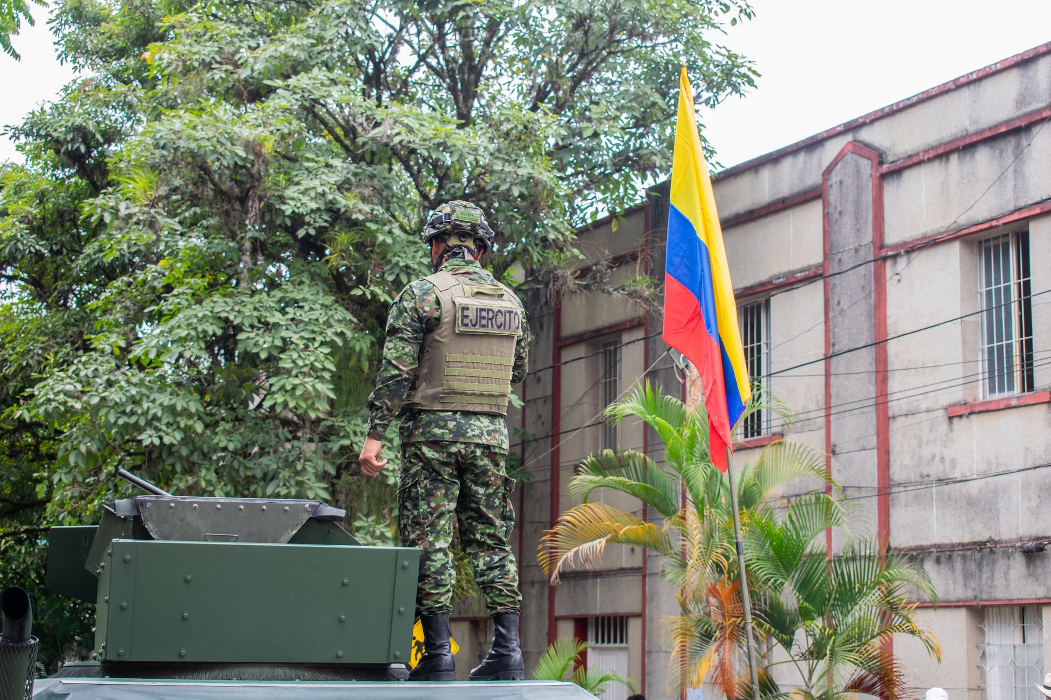 Ejército colombiano.