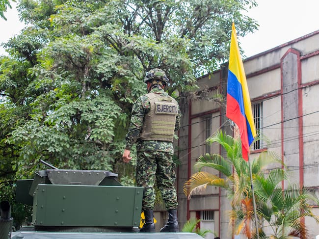 Ejército colombiano.