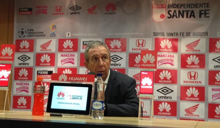Gerardo Pelusso, técnico de Santa Fe
