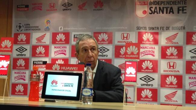 Gerardo Pelusso, técnico de Santa Fe