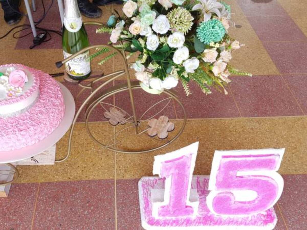 Yurani, la quinceañera que celebró su cumpleaños en medio de la emergencia