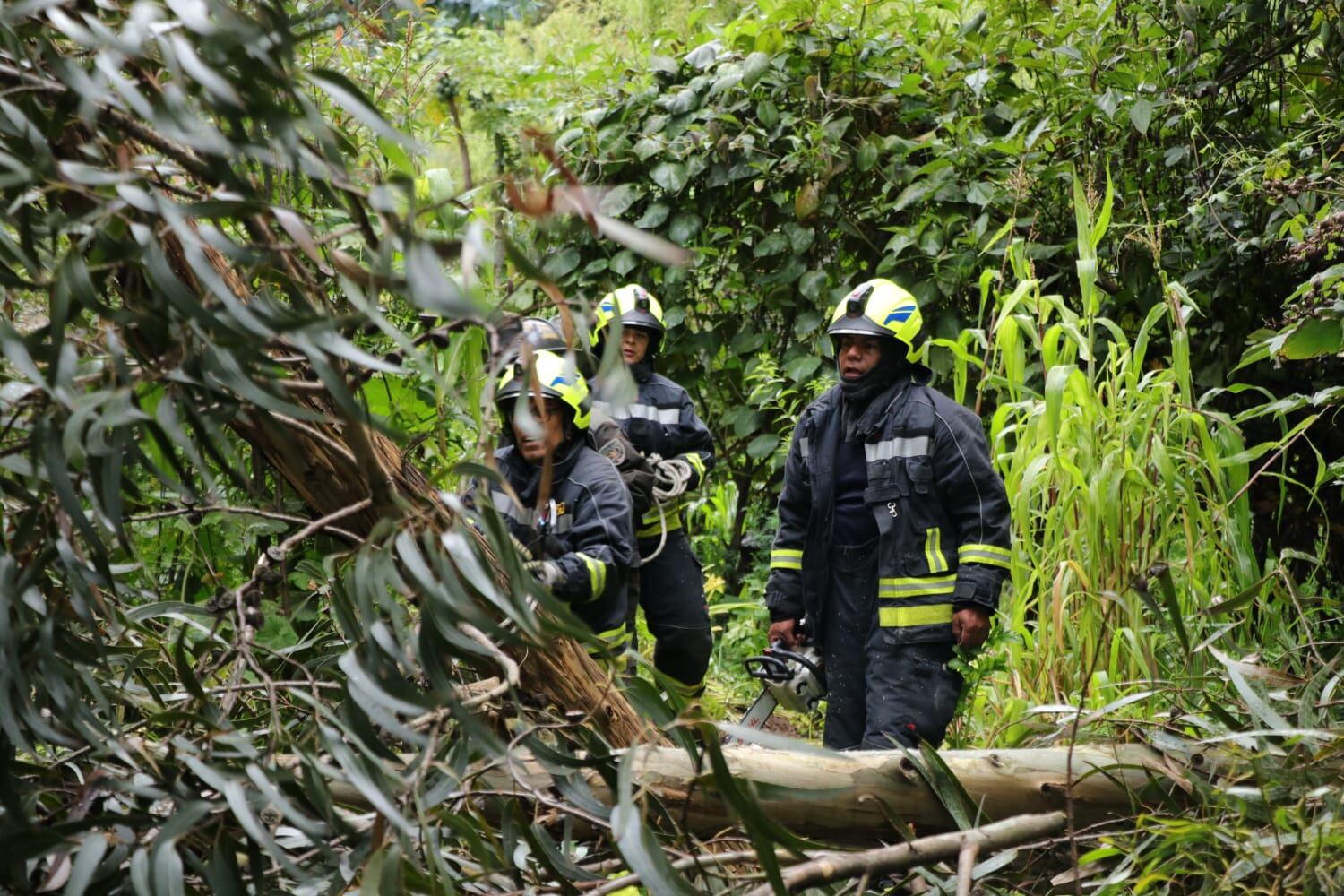 Lluvias en Pasto | Foto: Bomberos Pasto