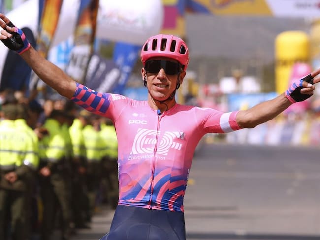 Rigoberto Urán en la tercera etapa del Tour Colombia 2.1 2020.