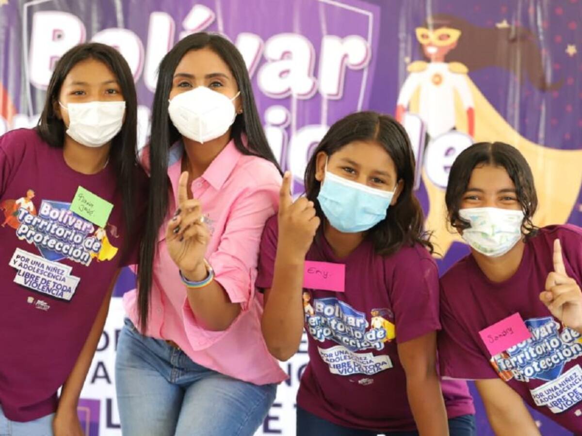 Gobernación de Bolívar lanzó plan para eliminar violencia contra la niñez
