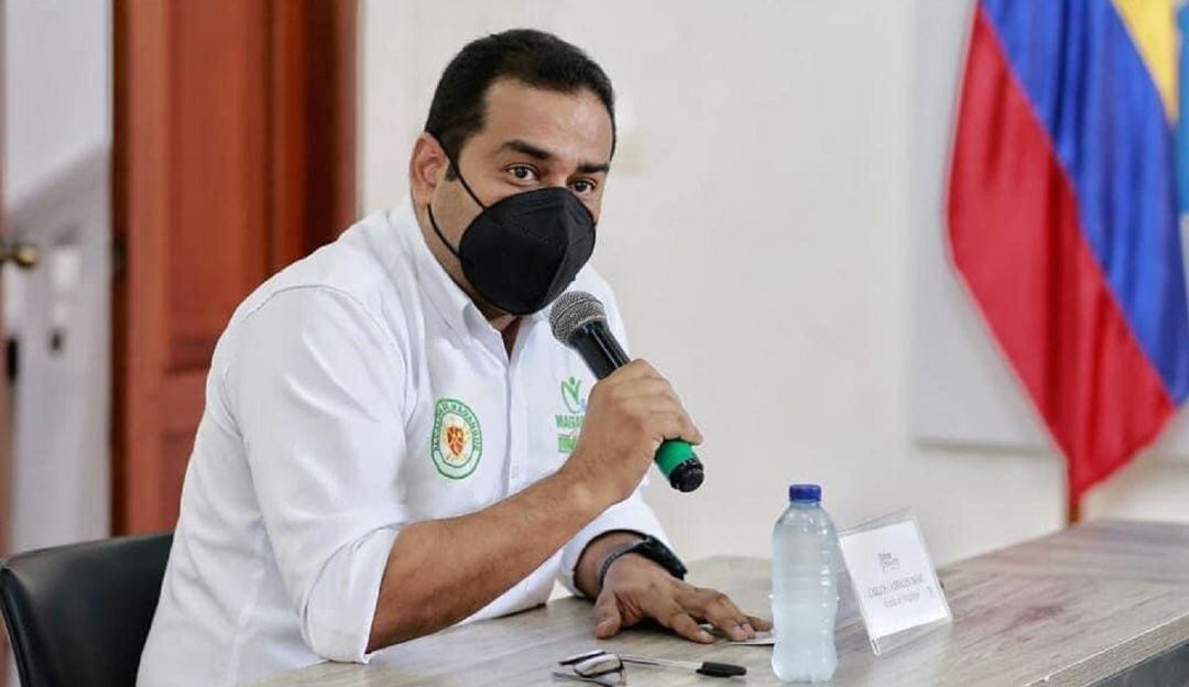 Carlos Cabrales, alcalde de Magangué