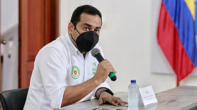 Carlos Cabrales, alcalde de Magangué