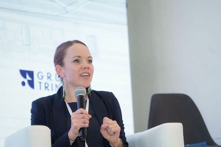 Elizabeth Dickinson, analista en International Crisis Group durante el Festival de las Ideas 2023