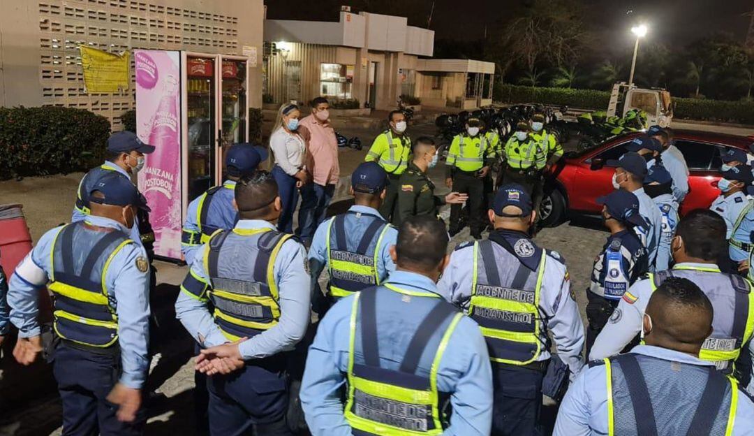 Operativos de las autoridades.