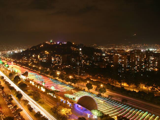 Alumbrados navideños Medellín- foto EPM