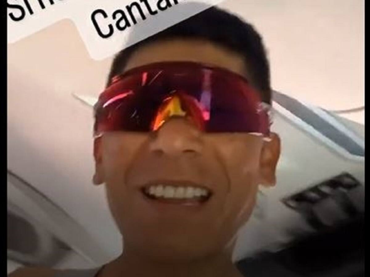 Nairo Quintana, a ritmo de "Danza Kuduro" antes del mítico Alpe d'Huez