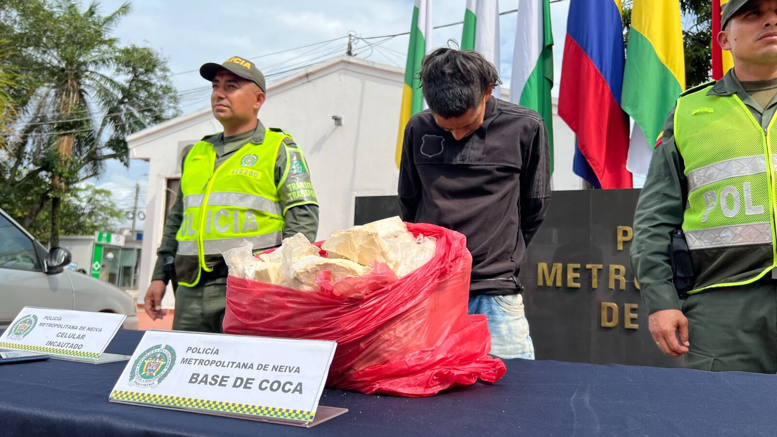 El estupefaciente estaba avaluado en el mercado ilegal en más de 25 millones de pesos.