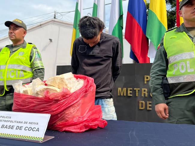 El estupefaciente estaba avaluado en el mercado ilegal en más de 25 millones de pesos.