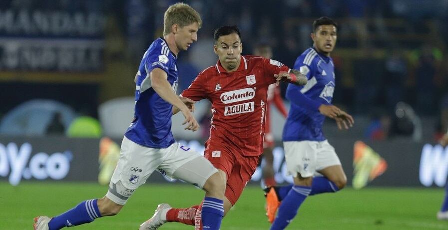 Partido entre Millonarios y América de Cali por la fecha 16 de la Liga Colombiana / Colprensa