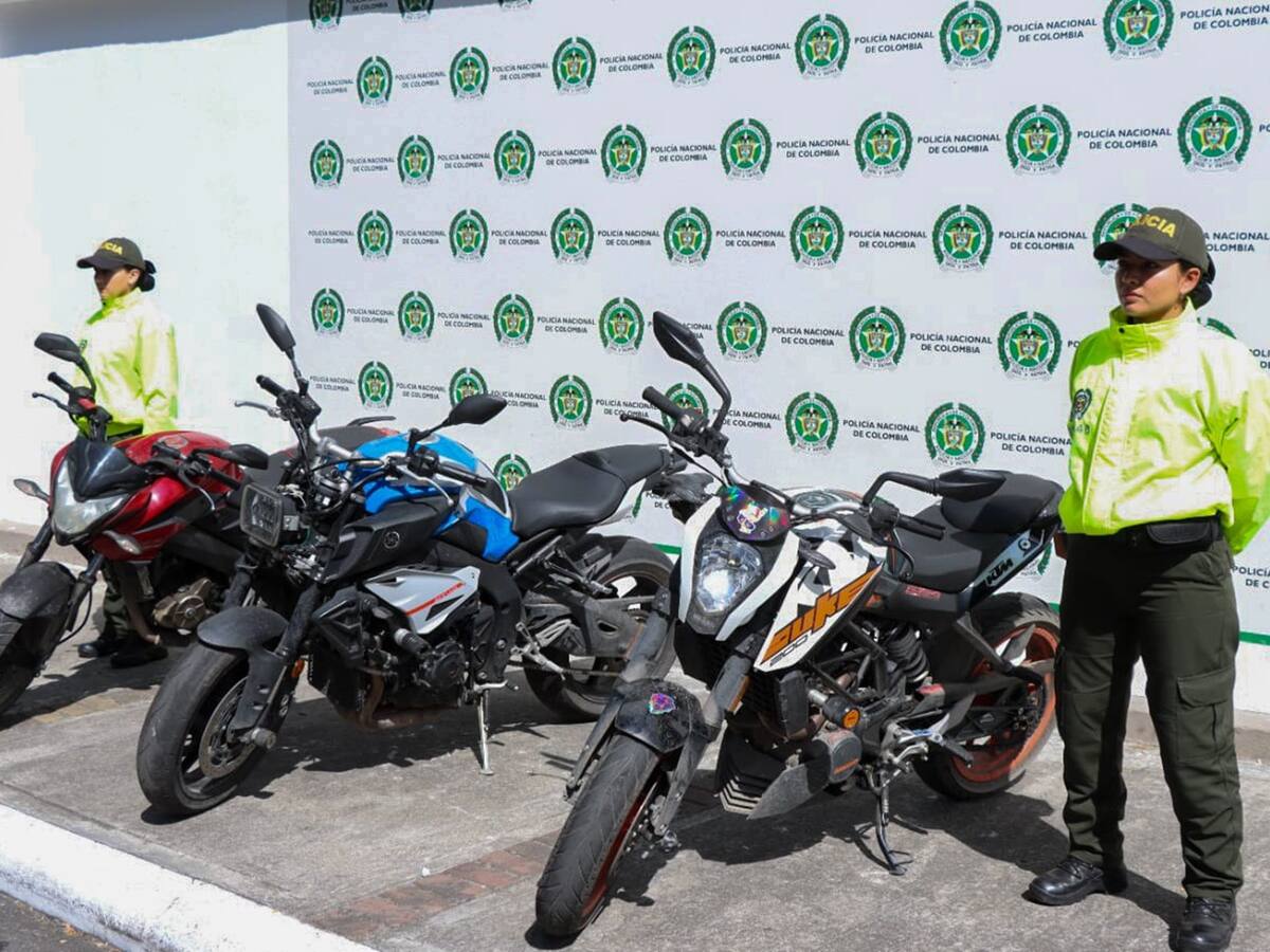 Serían los responsables de varios robos de motocicletas en Ibagué