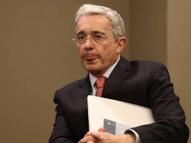 Alvaro Uribe Velez, expresidente de la República. La Fiscalía radicó escrito de acusación en su contra por presuntamente incurrir en fraude procesal y soborno a testigos