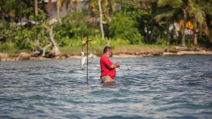 Así es la vida de un pescador en San Andrés, una de las fuentes económicas más fuertes de la isla