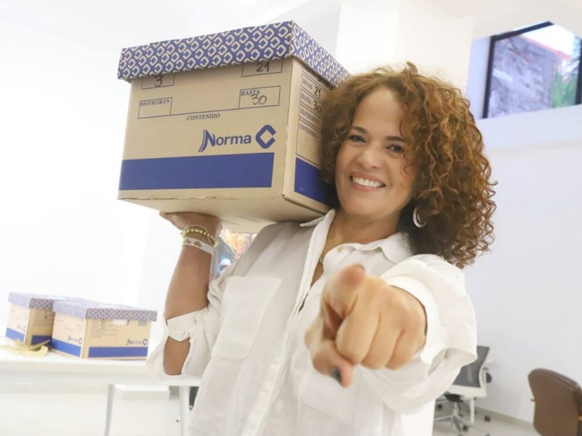 Judith Pinedo oficializó su inscripción como candidata a la Alcaldía de Cartagena