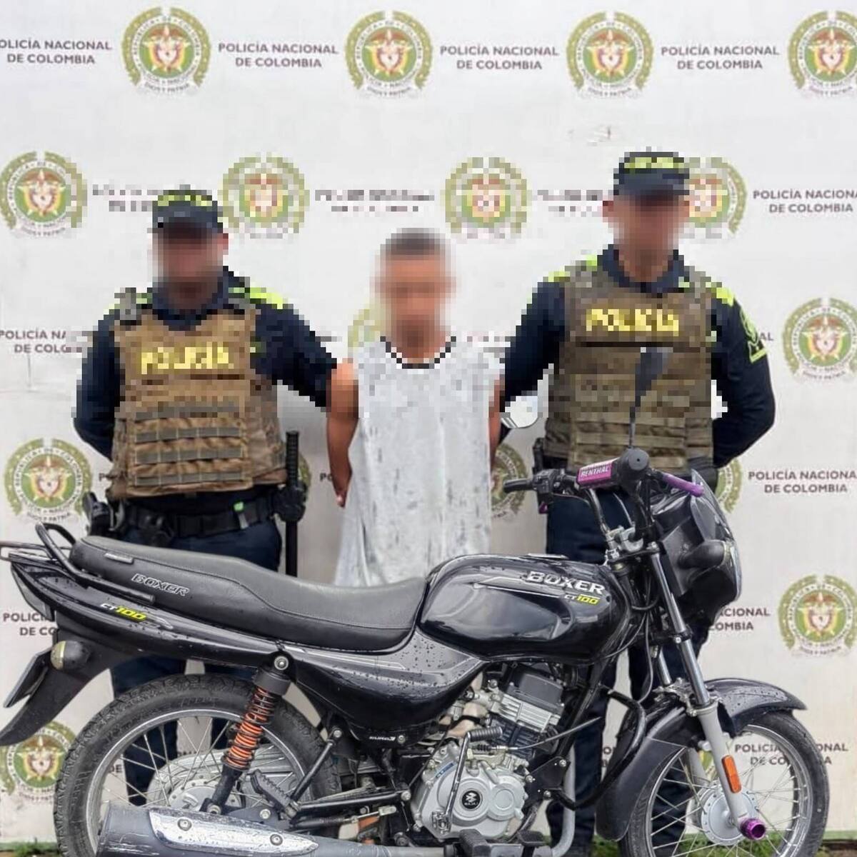 Operativo policial permitió recuperación de moto en Bicentenario: hay un capturado