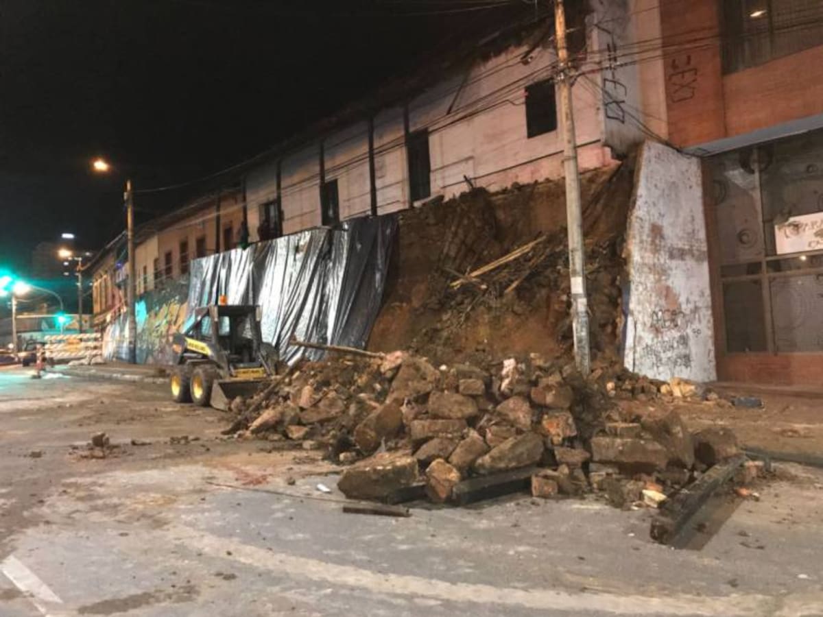 Aguacero con granizo provocó emergencia en una vía principal de Tunja