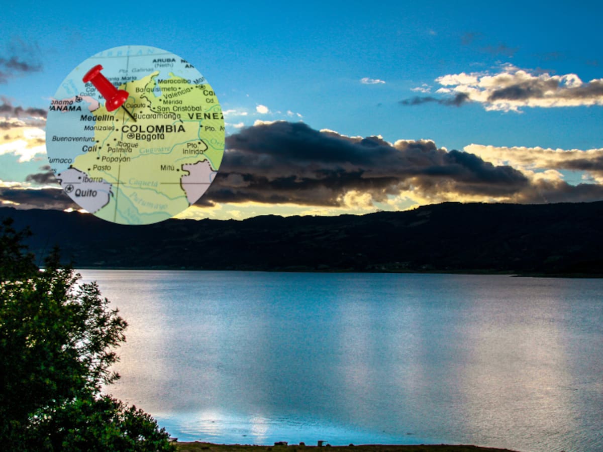 El lago más profundo de Colombia tiene más de 50 m y se puede visitar fácilmente desde Bogotá