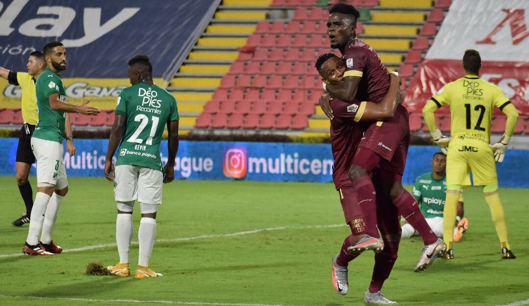 Partido Deportes Tolima vs. Deportivo Cali por la ida de los cuartos de final de la Liga Colombiana