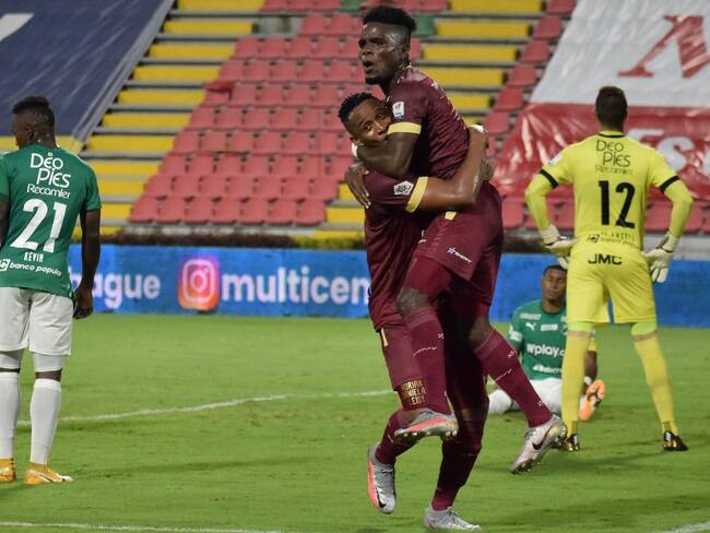 Partido Deportes Tolima vs. Deportivo Cali por la ida de los cuartos de final de la Liga Colombiana