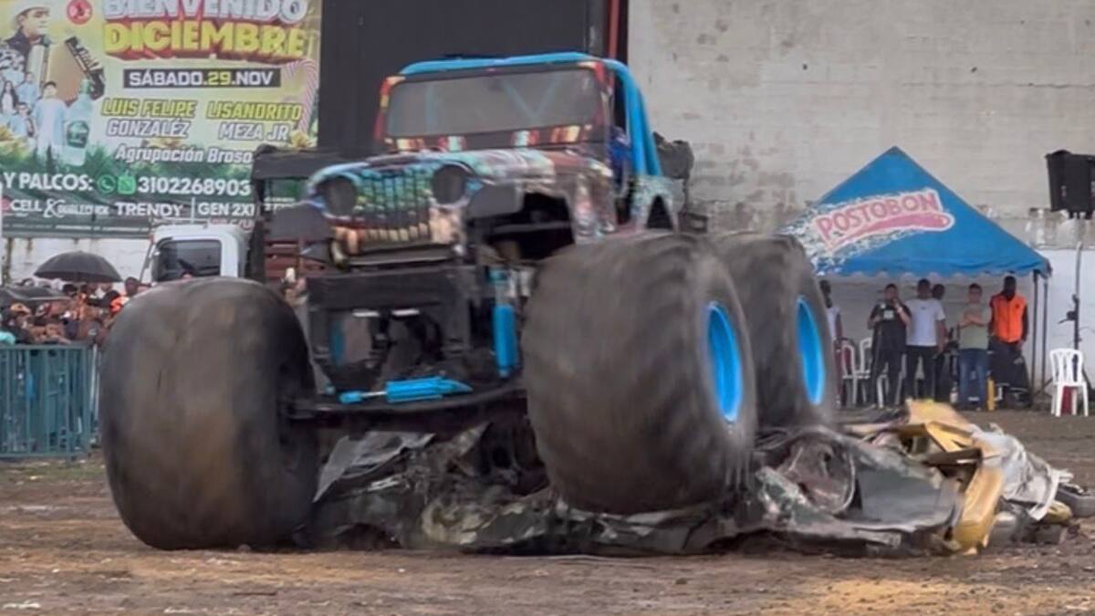 VIDEO | Monster Truck Popayán: vehículo pierde control y deja muertos y más de 30 heridos