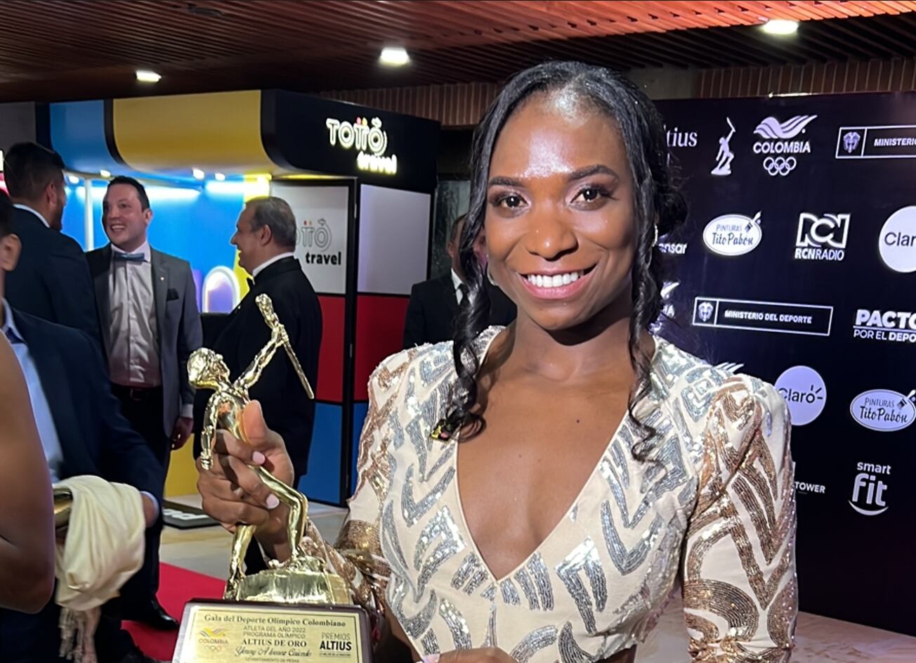 Yenny Álvarez, elegida mejor deportista de los Premios Altius.