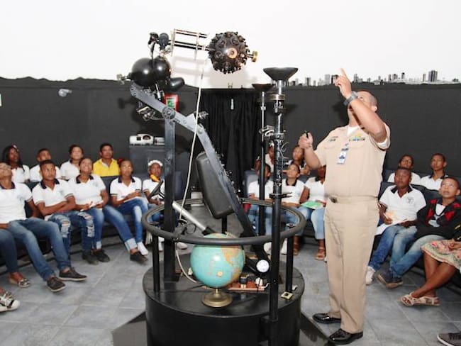 50 estudiantes de Mahates conocieron el &#039;Planetario&#039; de Cartagena