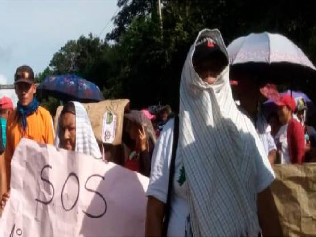 Mujeres campesinas en El Carmen de Bolívar protestaron contra ICBF
