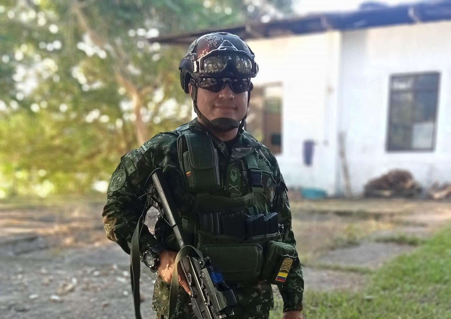 Cabo primero  del Ejército Nacional Jairo Andrés Rincón Machado. Foto: Cortesía Alcalde de Calarcá