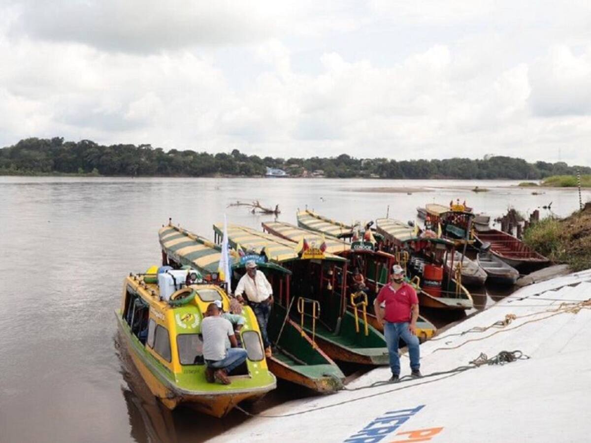 Por sequía bajó caudal del río Magdalena