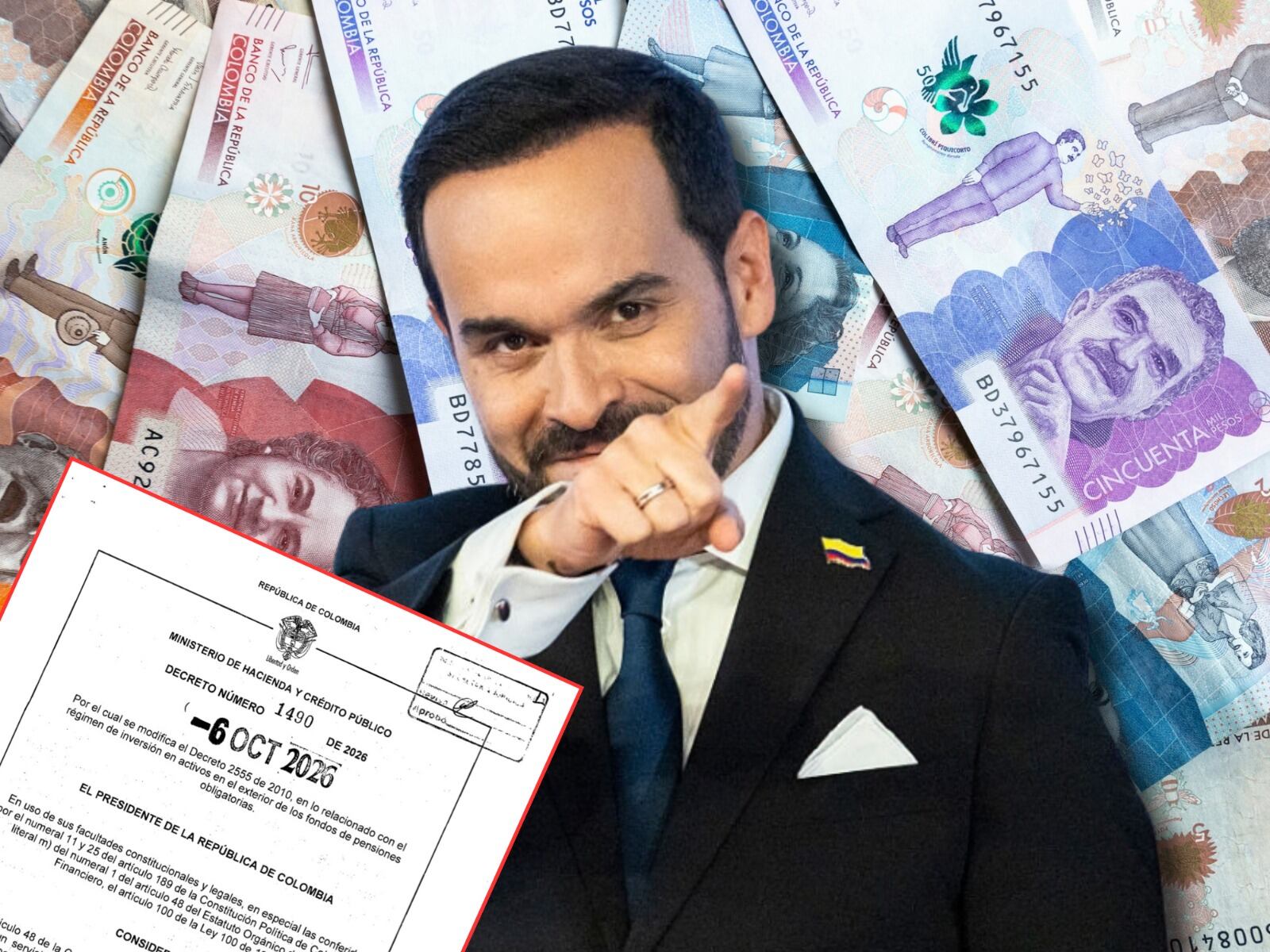 Gobierno expide decreto que elimina límite de 30% a fondos de pensiones para invertir en el exterior