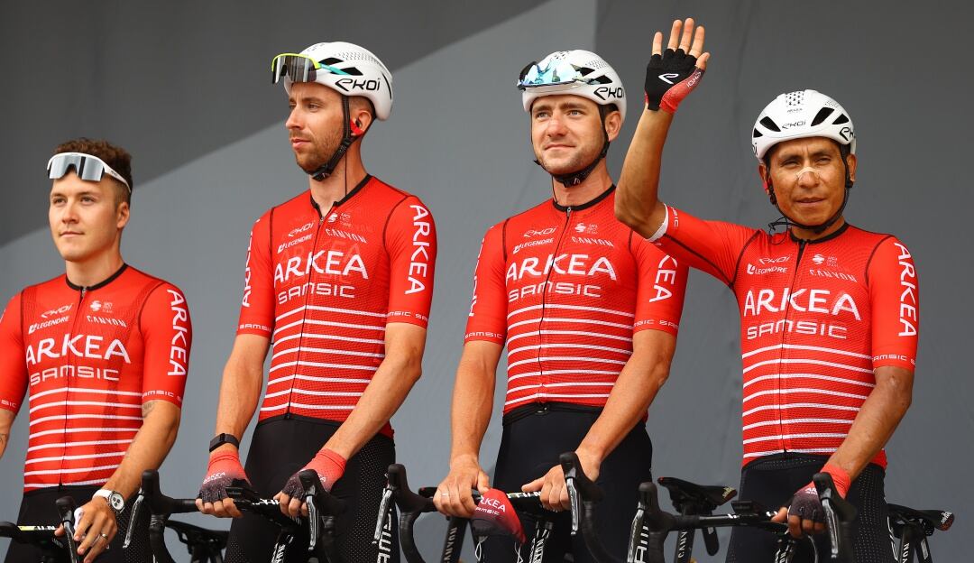 Nairo Quintana renovó esta semana por tres temporadas con el Arkea Samsic.