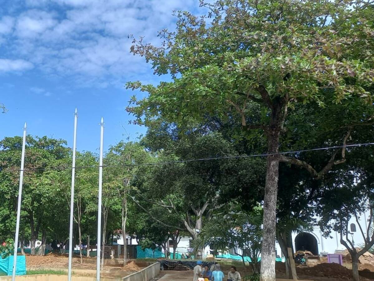 Ya hay comerciantes quebrados por demora en obras del parque de Girón