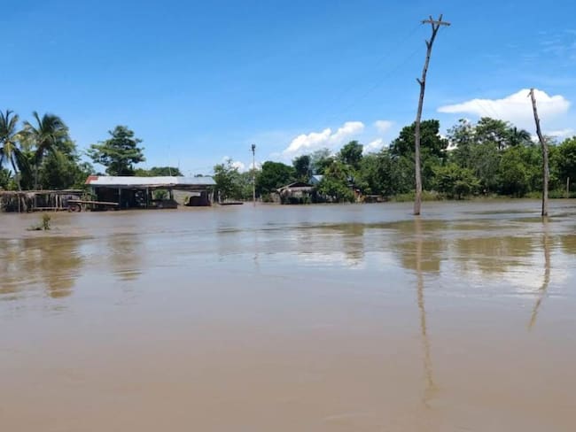 Creciente del Río Cauca provoca emergencias en el sur de Bolívar