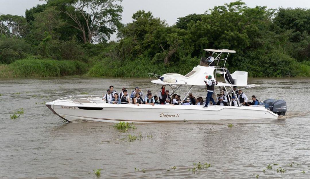 En el trayecto estuvieron presentes representantes de firmas de EE.UU., Holanda, Australia, España, Reino Unido y China, entre otros.