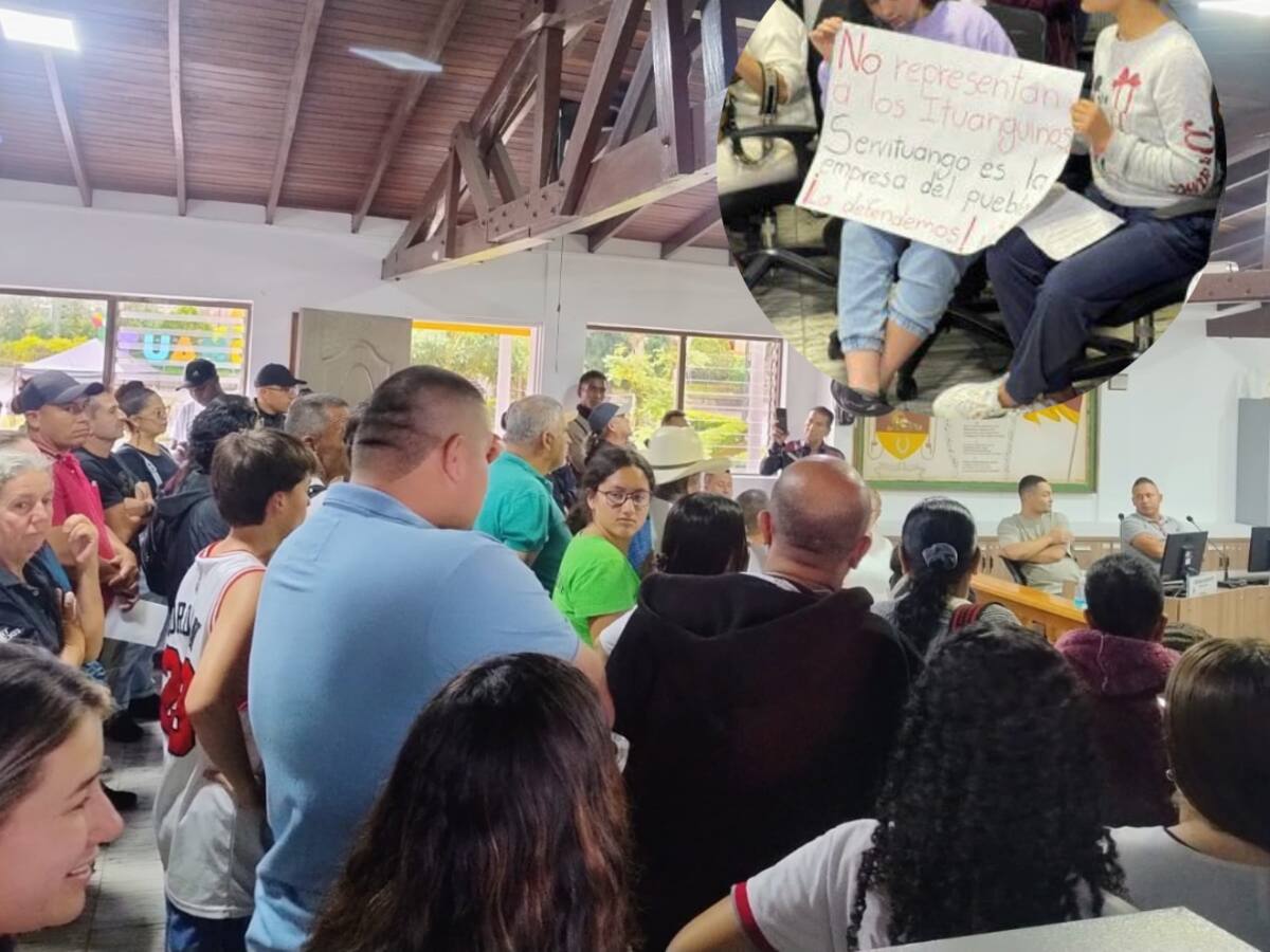 La comunidad de Ituango se opone a que el alcalde entregue el manejo de energía a un privado