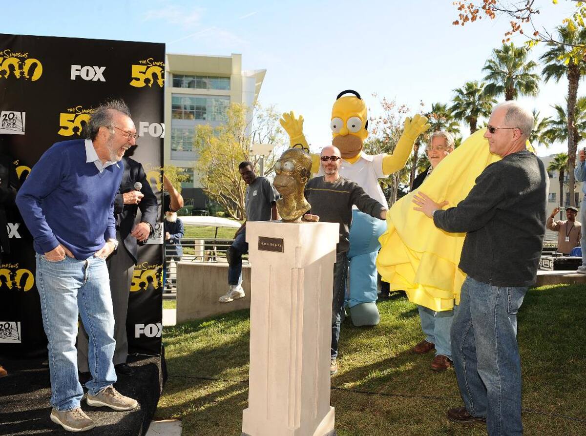 En 2012, el creador de la serie, Matt Groening, y el productor ejecutivo, James L. Brooks, estuvieron en una ceremonia conmemorativa de la serie.