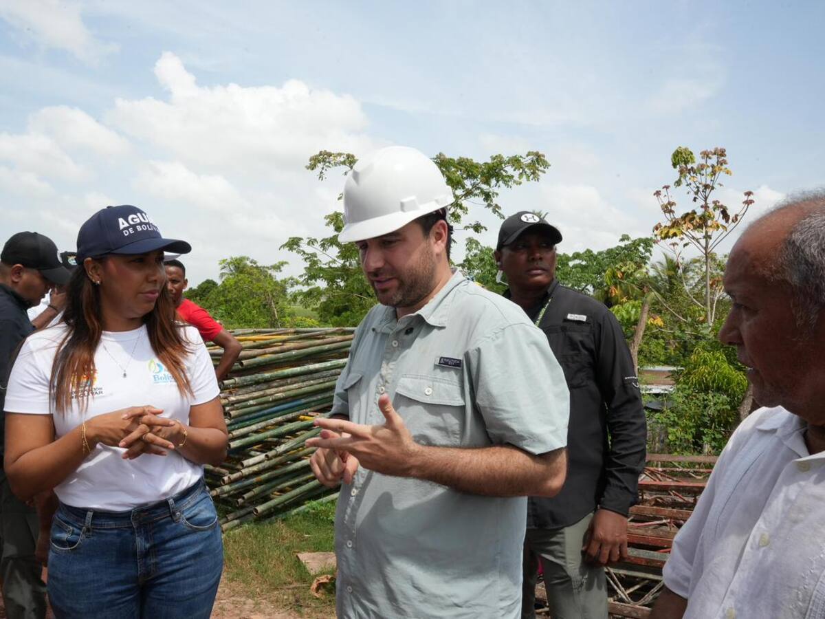 Gobernación garantiza acueducto con energía solar y mayor cobertura para Altos del Rosario, Bolívar
