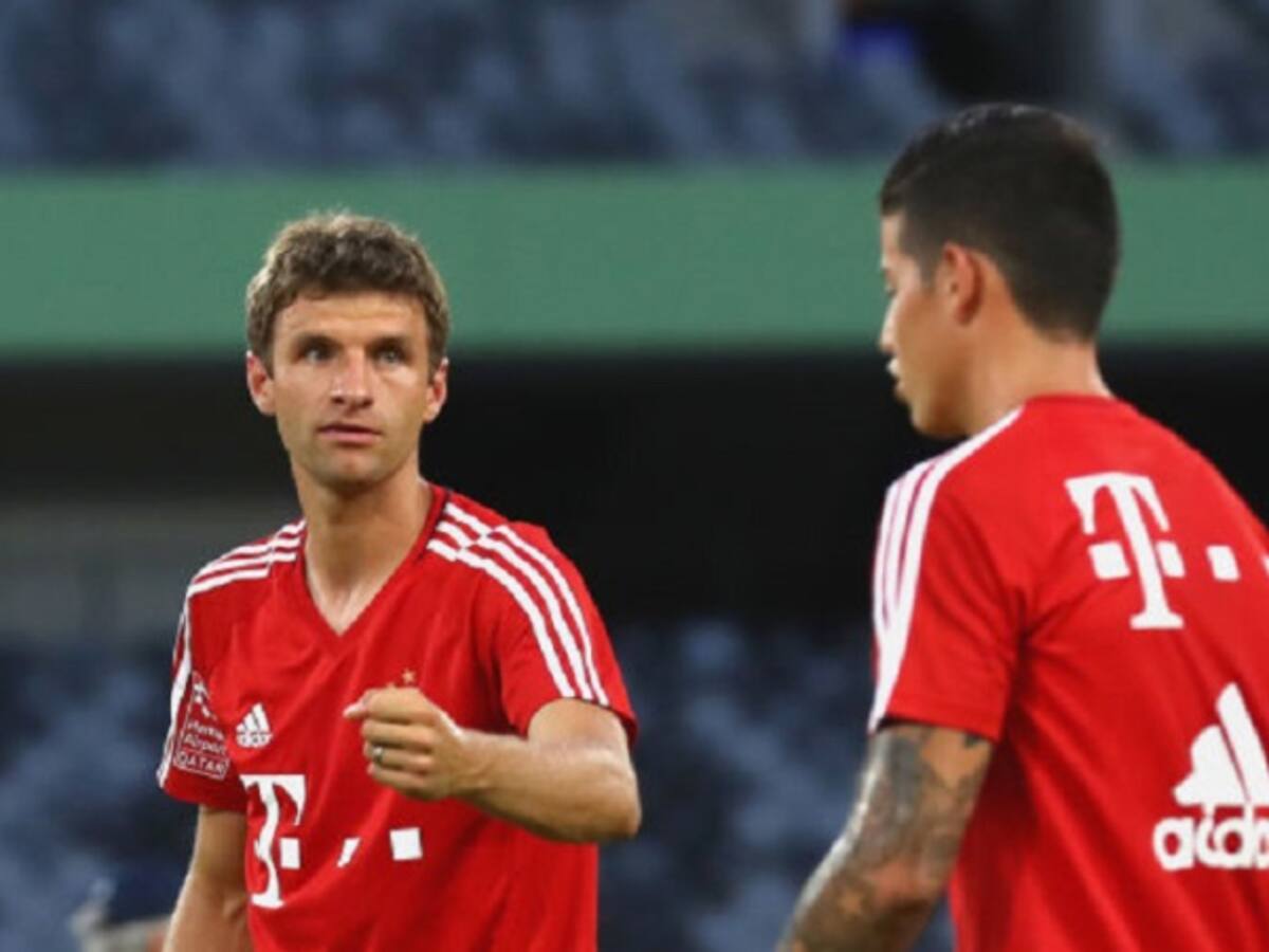 Müller sufre lesión y llega una nueva oportunidad para James