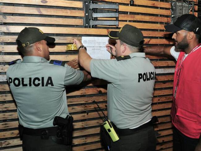Suspenden actividad económica de 12 establecimientos en Cartagena
