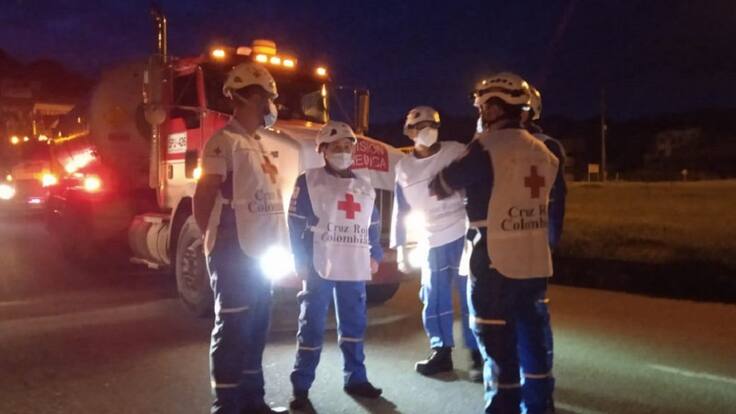 Sandra Moncada, Cruz Roja Seccional Quindío