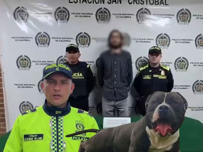 Policía capturó a un hombre por matar a un perro en Bogotá