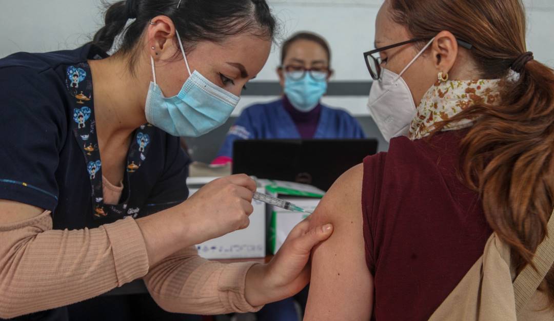 Jornadas de vacunación contra el coronavirus en Ecuador.               Foto: Getty 