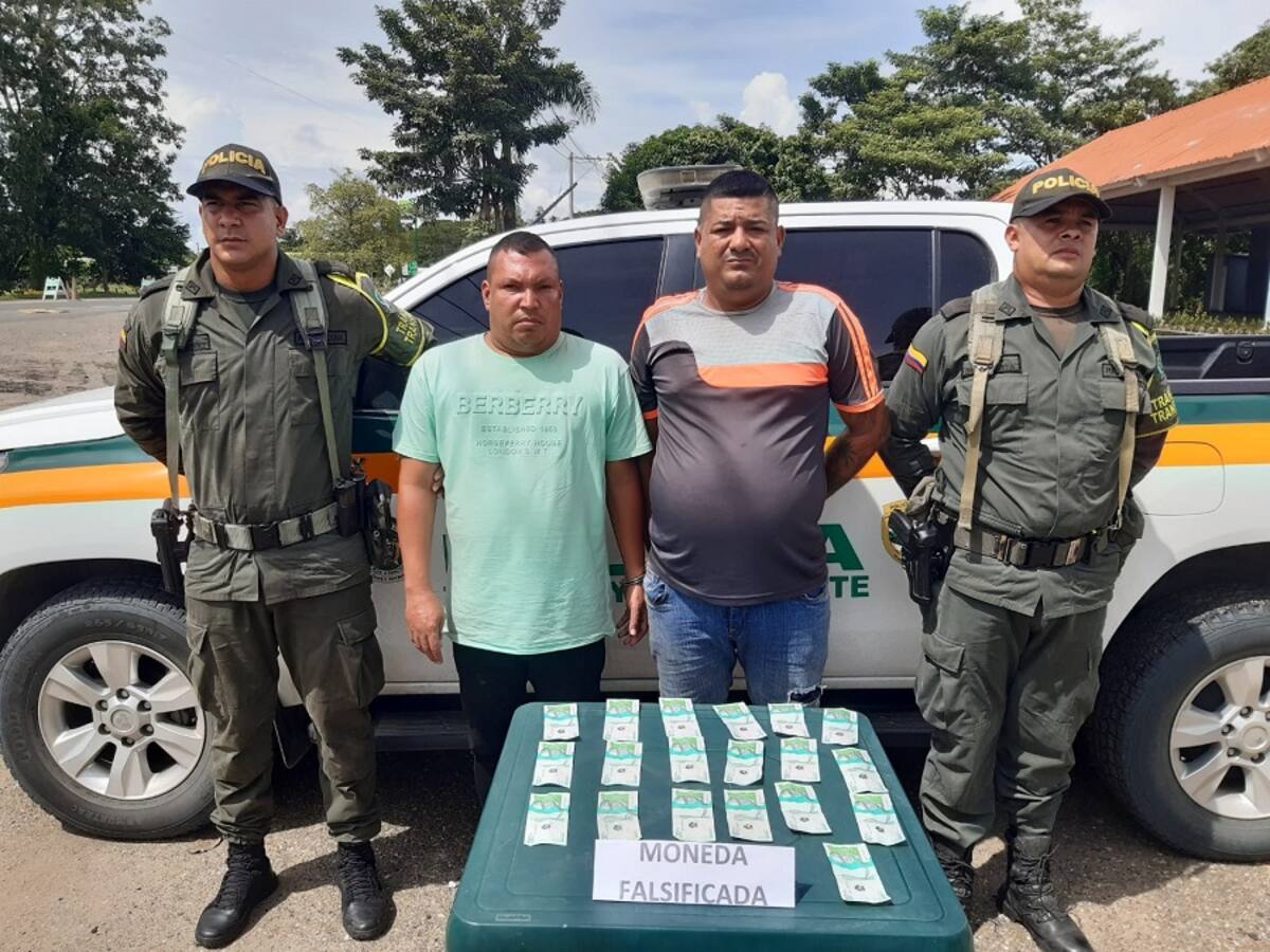 Cayeron dos hombres con billetes falsos que pretendían circular en las Fiestas Novembrinas