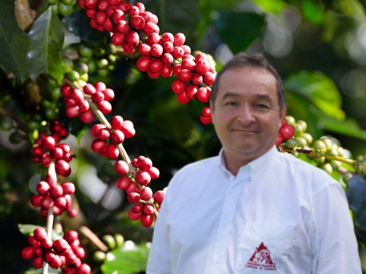Marcelo Salazar, representante de los cafeteros en caldenses.