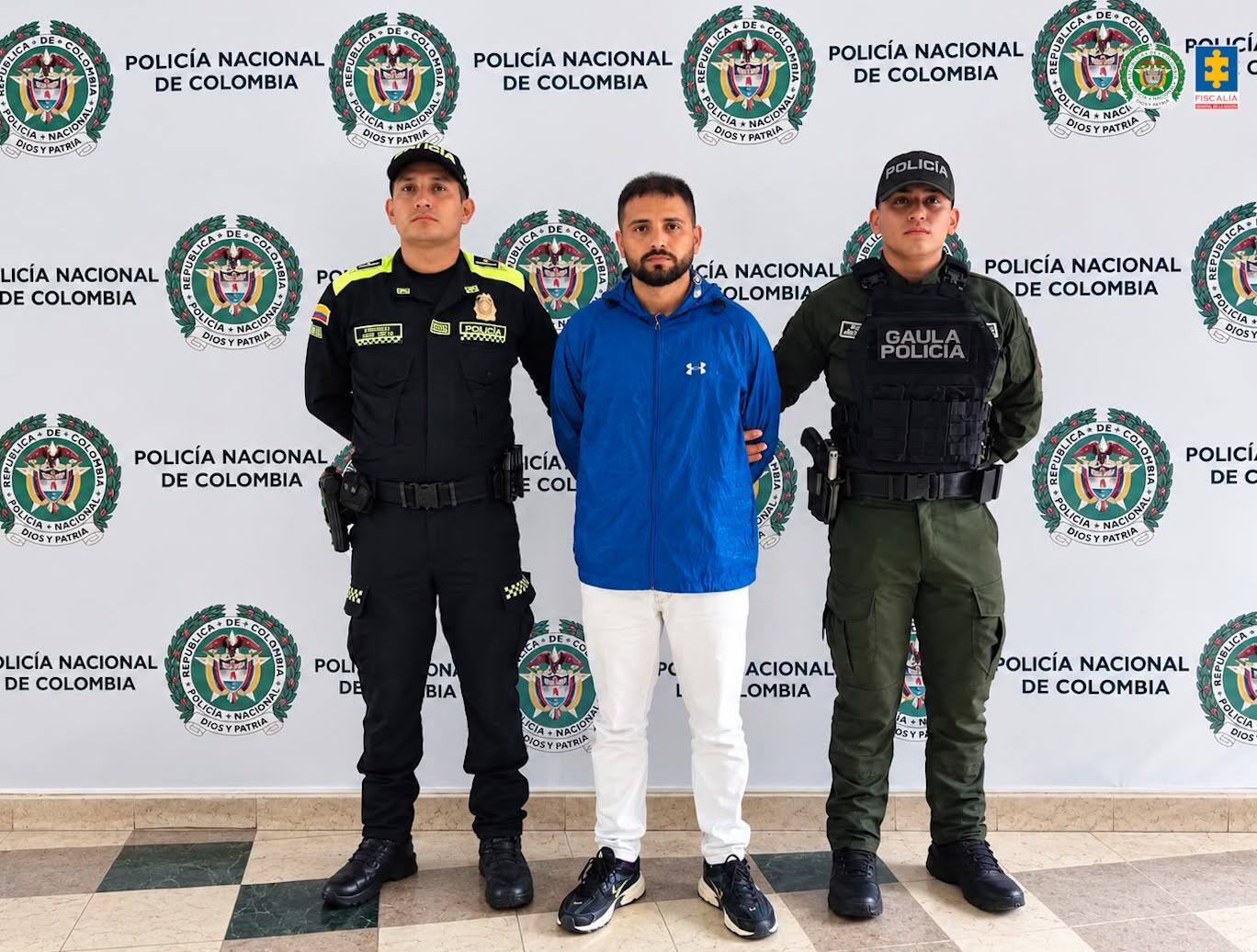 Brayan Stiven Herrera Lenis, capturado por extorsión en Filandia, Quindío. Foto: Cortesía Fiscalía